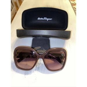 Salvatore Ferragamo SF781S 001 Brown Sunglasses